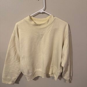 Light yellow sweatshirt